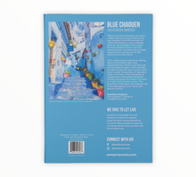 Load image into Gallery viewer, Passport Puzzles 1000 piece jigsaw puzzle Blue Chaouen
