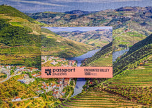 Load image into Gallery viewer, Passport Puzzles 1000 piece jigsaw puzzle Enchanted Valley