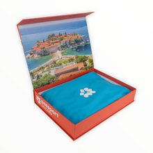 Load image into Gallery viewer, Passport Puzzles 1000 piece jigsaw puzzle Adriatic Oasis