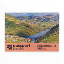Load image into Gallery viewer, Passport Puzzles 1000 piece jigsaw puzzle Enchanted Valley