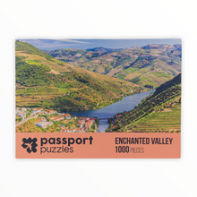 Load image into Gallery viewer, Passport Puzzles 1000 piece jigsaw puzzle Enchanted Valley
