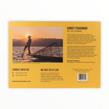Load image into Gallery viewer, Passport Puzzles 1000 piece jigsaw puzzle Sunset Fisherman