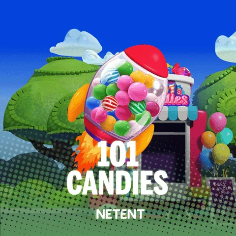 101 Candies oyununun kapak görseli