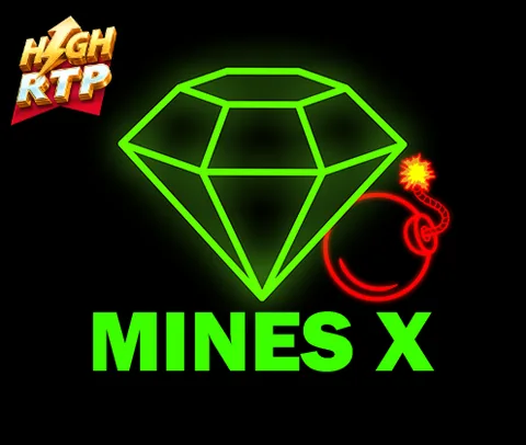 Mines X High Rtp oyununun kapak görseli